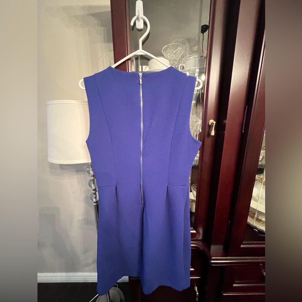 Dynamite Purple Mini Dress with Eyelet Detail - Picture 2 of 7